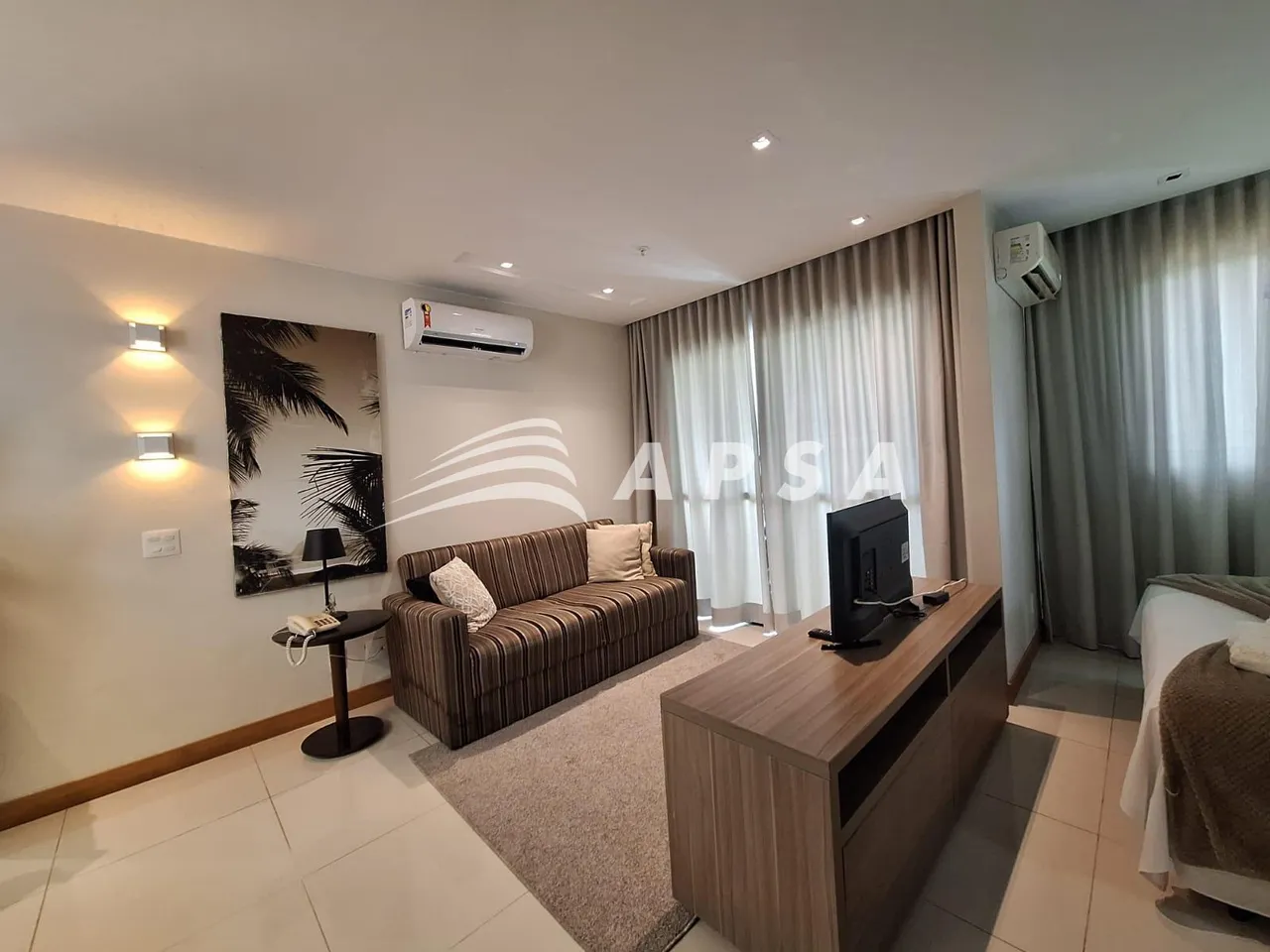 Apartamento mobiliado com cozinha integrada e ar-condicionado — photo 9