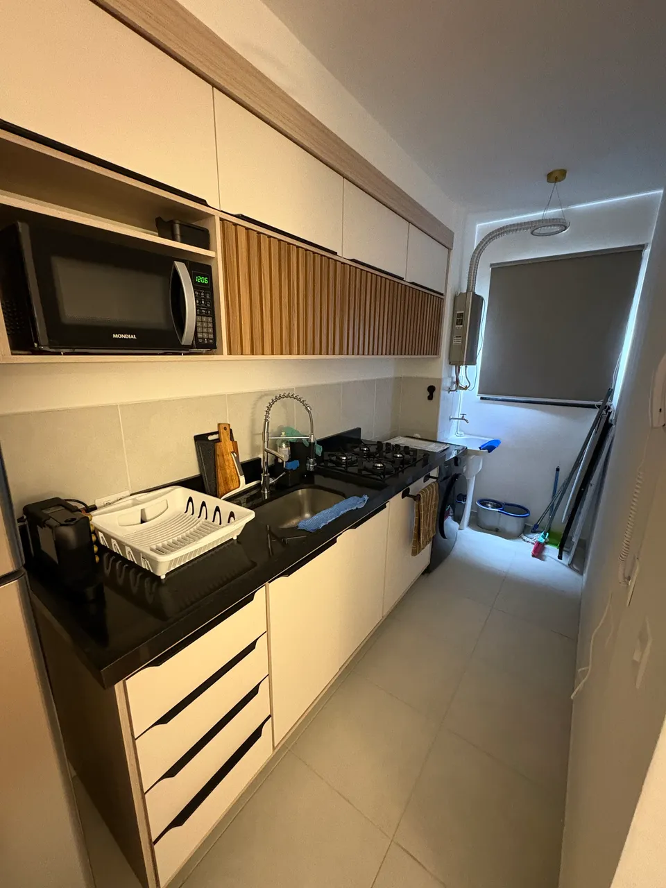 Washing machine in a 2-bedroom apartment, 42 m² — photo 2