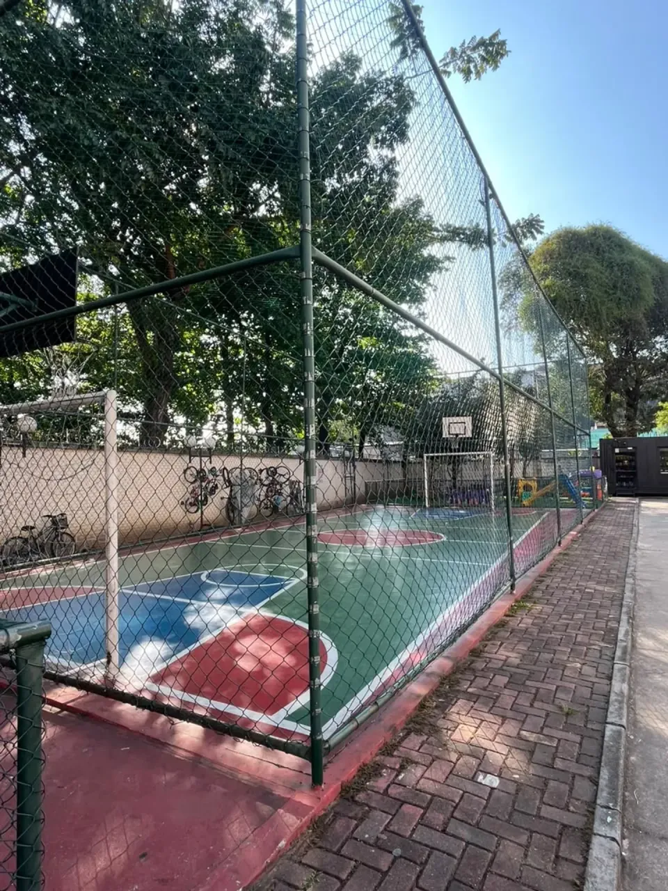 2-bedroom apartment in a building with a pool — photo 14