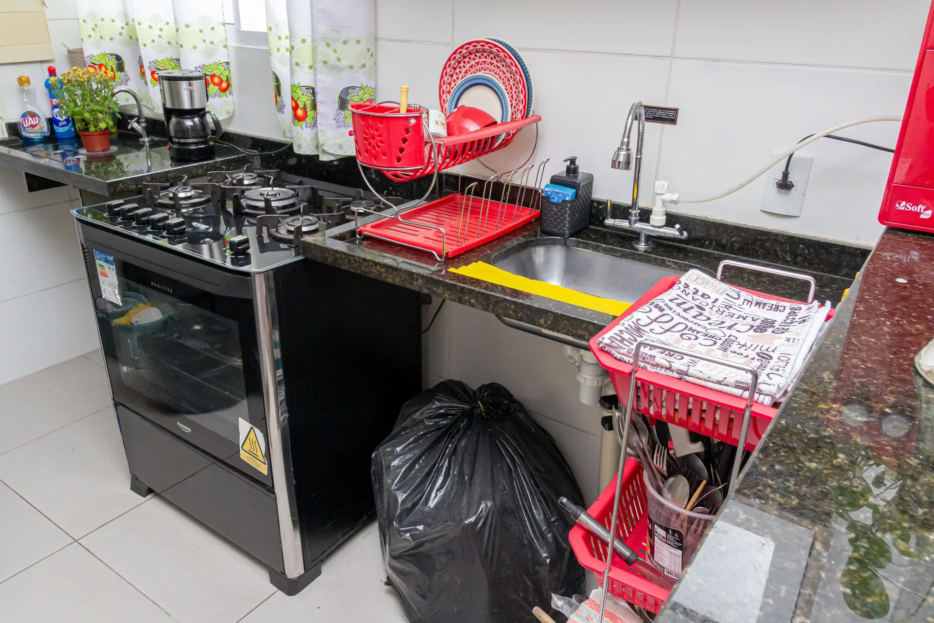 Furnished 2-bedroom apartment with gas open kitchen — photo 33