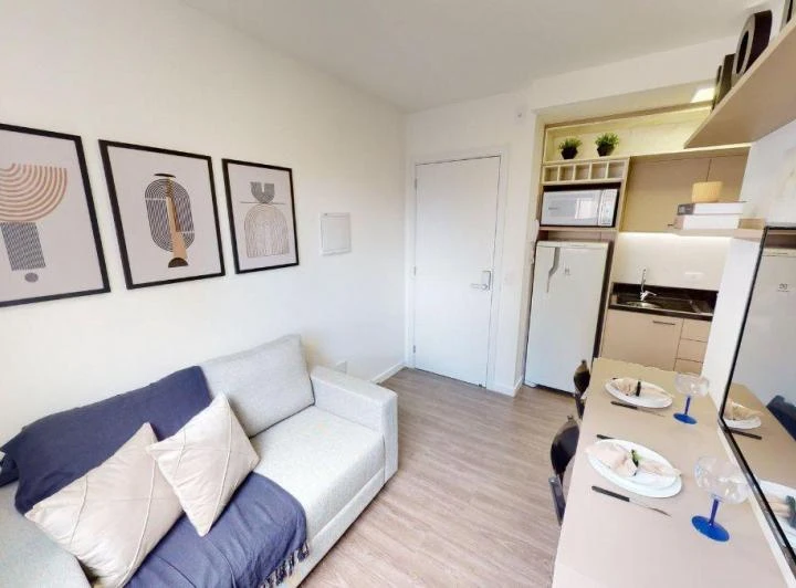 Furnished 23 m² apartment with 1 bedroom and no parking — photo 4