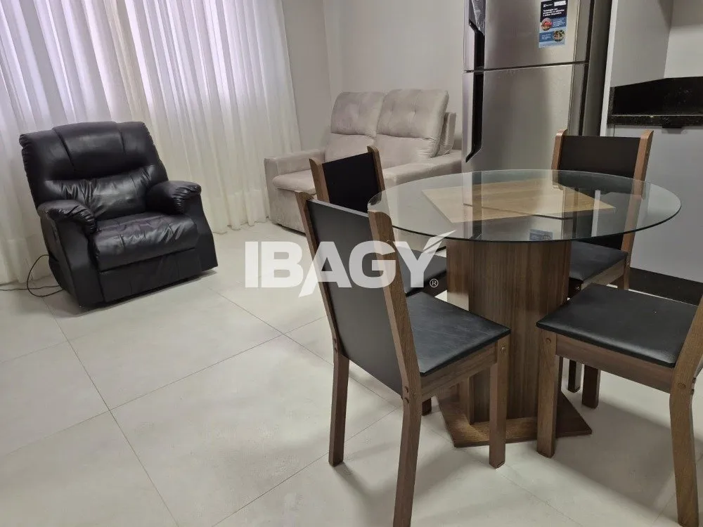 Furnished 49 m² studio with an open-plan kitchen