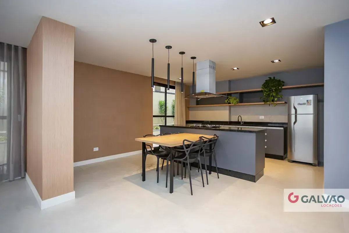 Furnished 52 m² apartment with 1 bedroom and an open-plan kitchen — photo 24