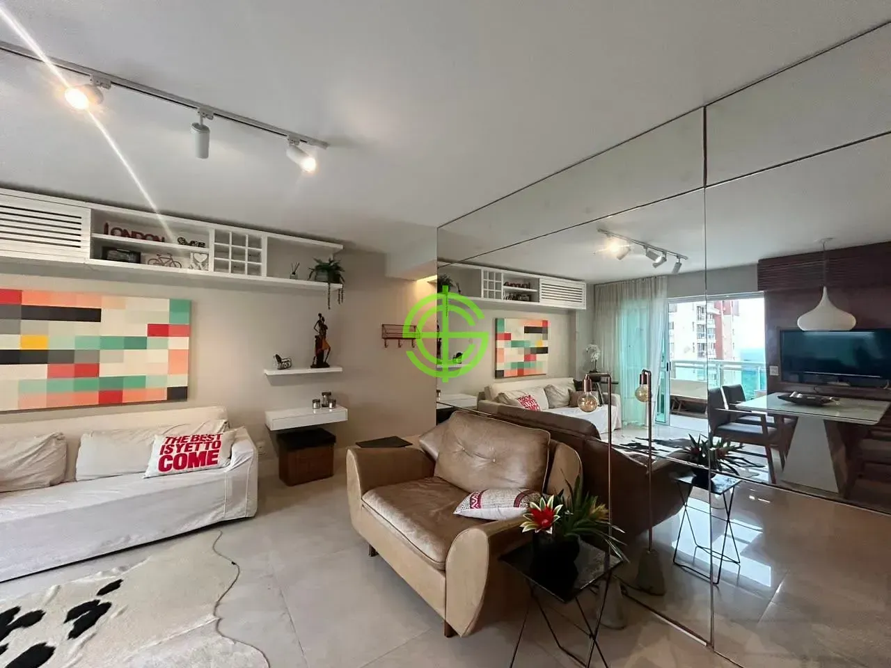 Furnished apartment with 2 bedrooms and 3 bathrooms — photo 8