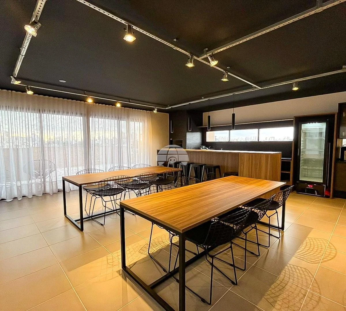 Furnished apartment, 31 m², with floor-to-ceiling windows — photo 27