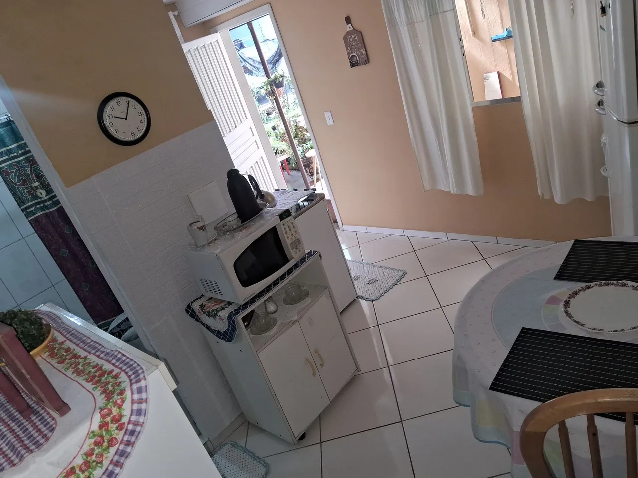 Washing machine in a one-bedroom house, 40 m²