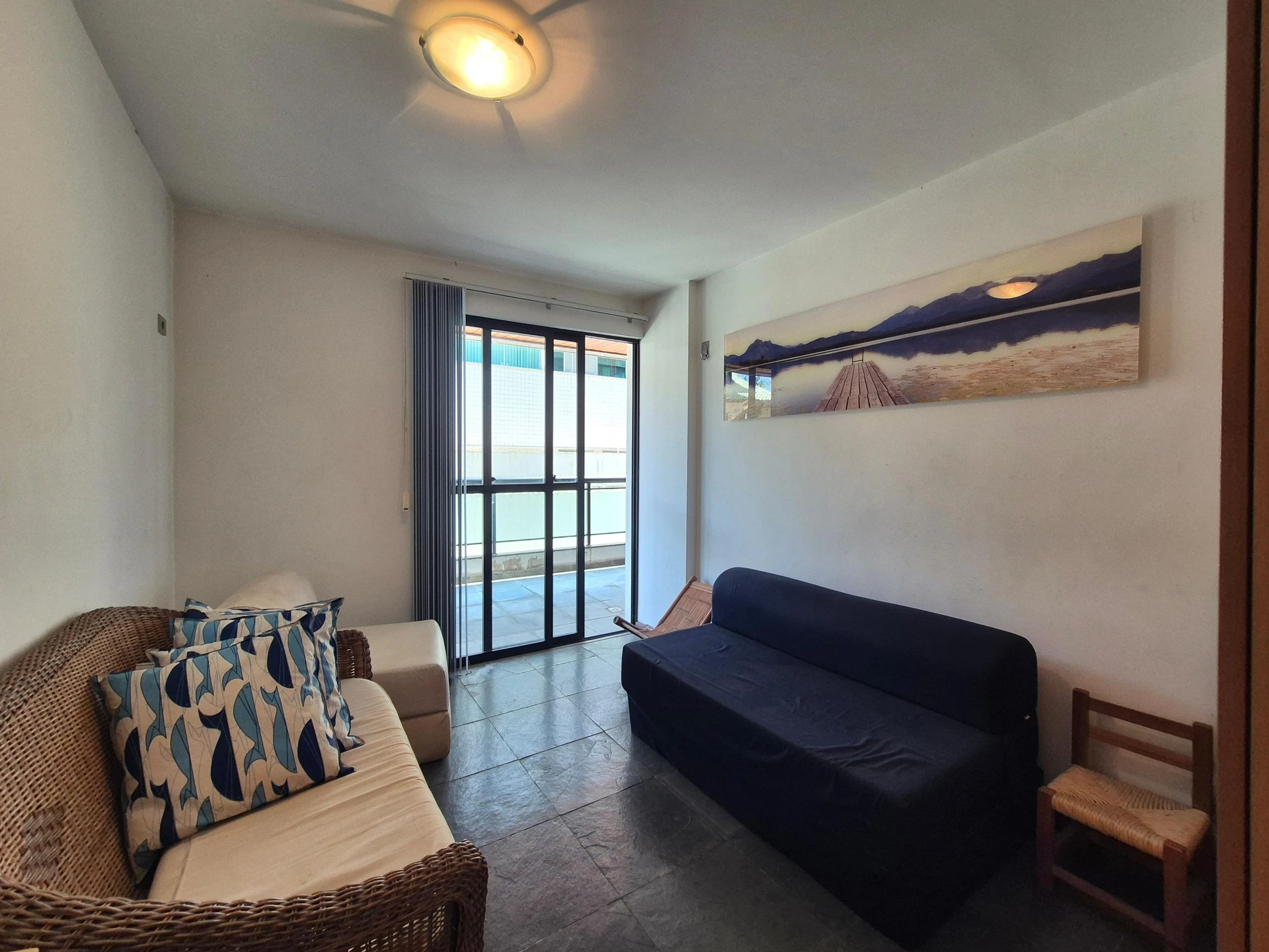 Glass-enclosed balcony in a 2-bedroom apartment, 84 m² — photo 17