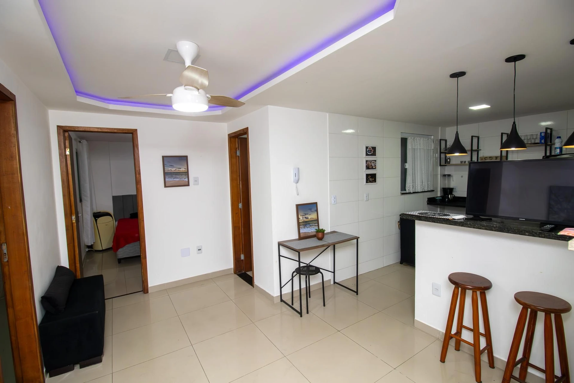 2-bedroom apartment with a home office in Rio de Janeiro