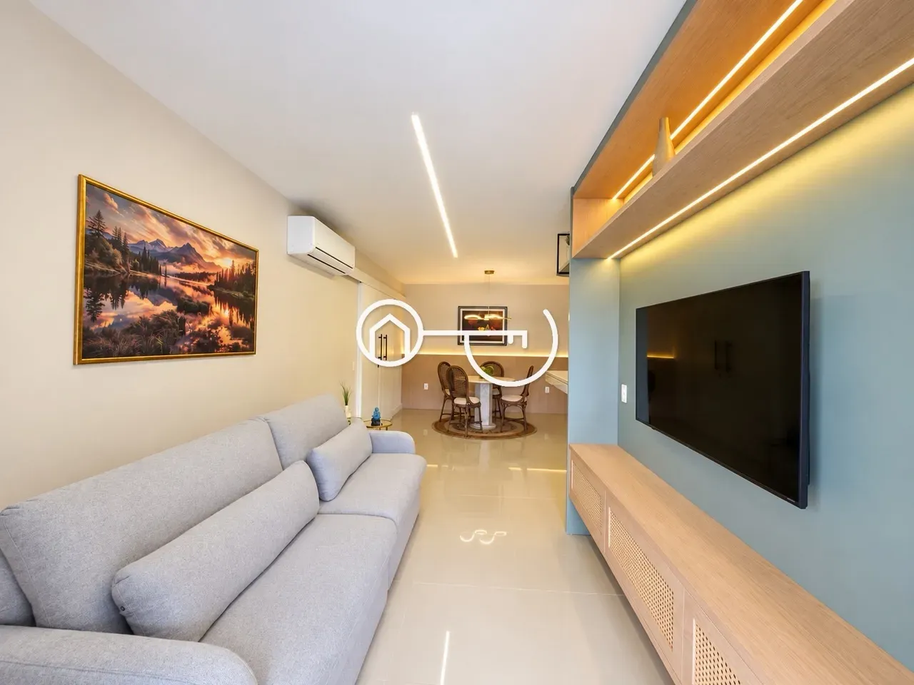 Furnished apartment, 93 m², with a mountain view — photo 36