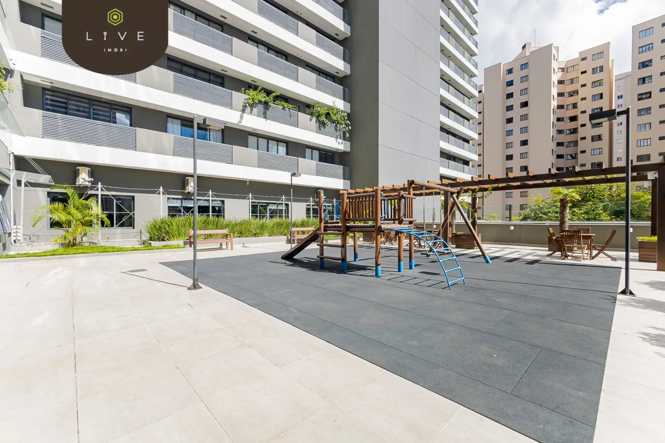 48 m² studio with balcony and private BBQ — photo 26