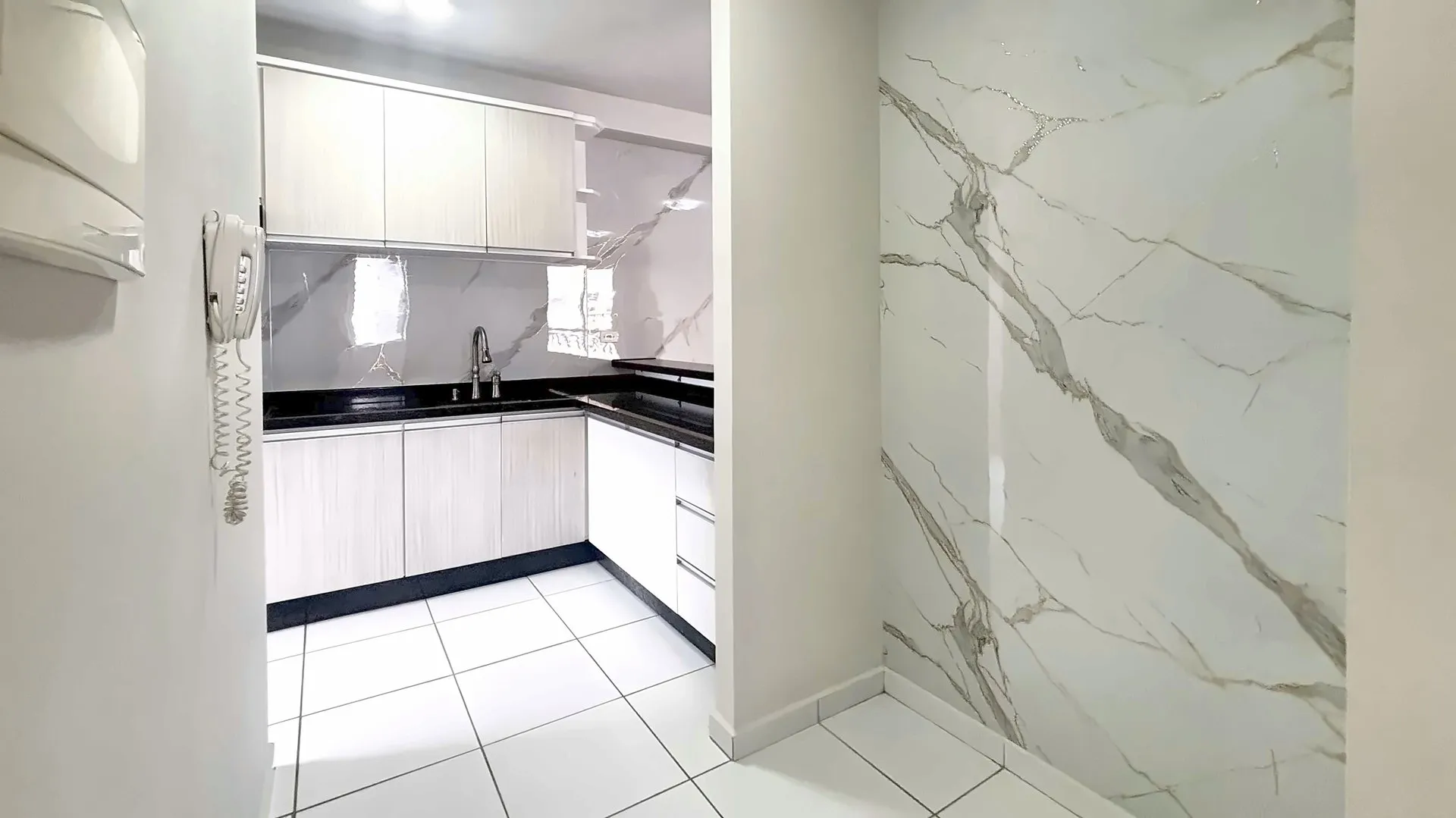 Washing machine in a 3-bedroom apartment, 73 m² — photo 17