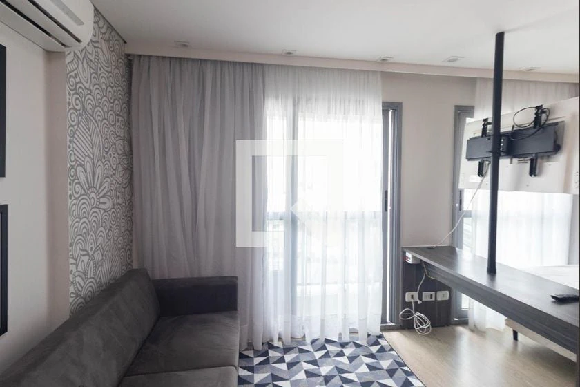 Apartamento mobiliado de 1 quarto em condomínio com academia — photo 8