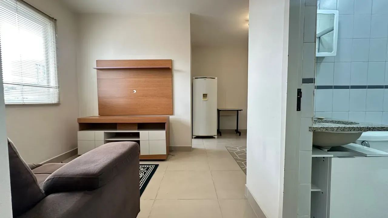 35 m² apartment with a washing machine and a home office