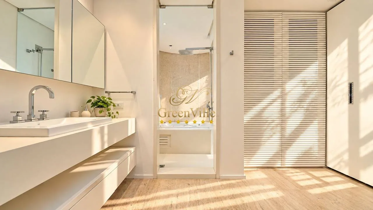 3-bedroom apartment in a building with a sauna — photo 24