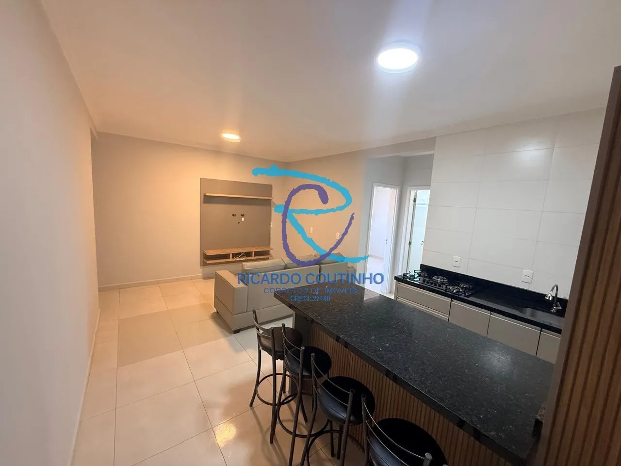 Furnished apartment, 64 m², with a washing machine — photo 2