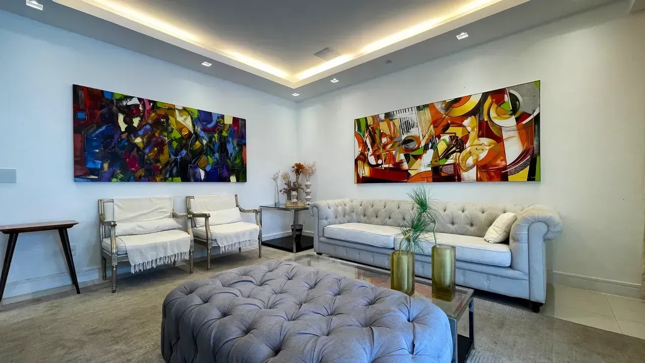 Furnished house with 4 bedrooms and an open-plan kitchen — photo 19