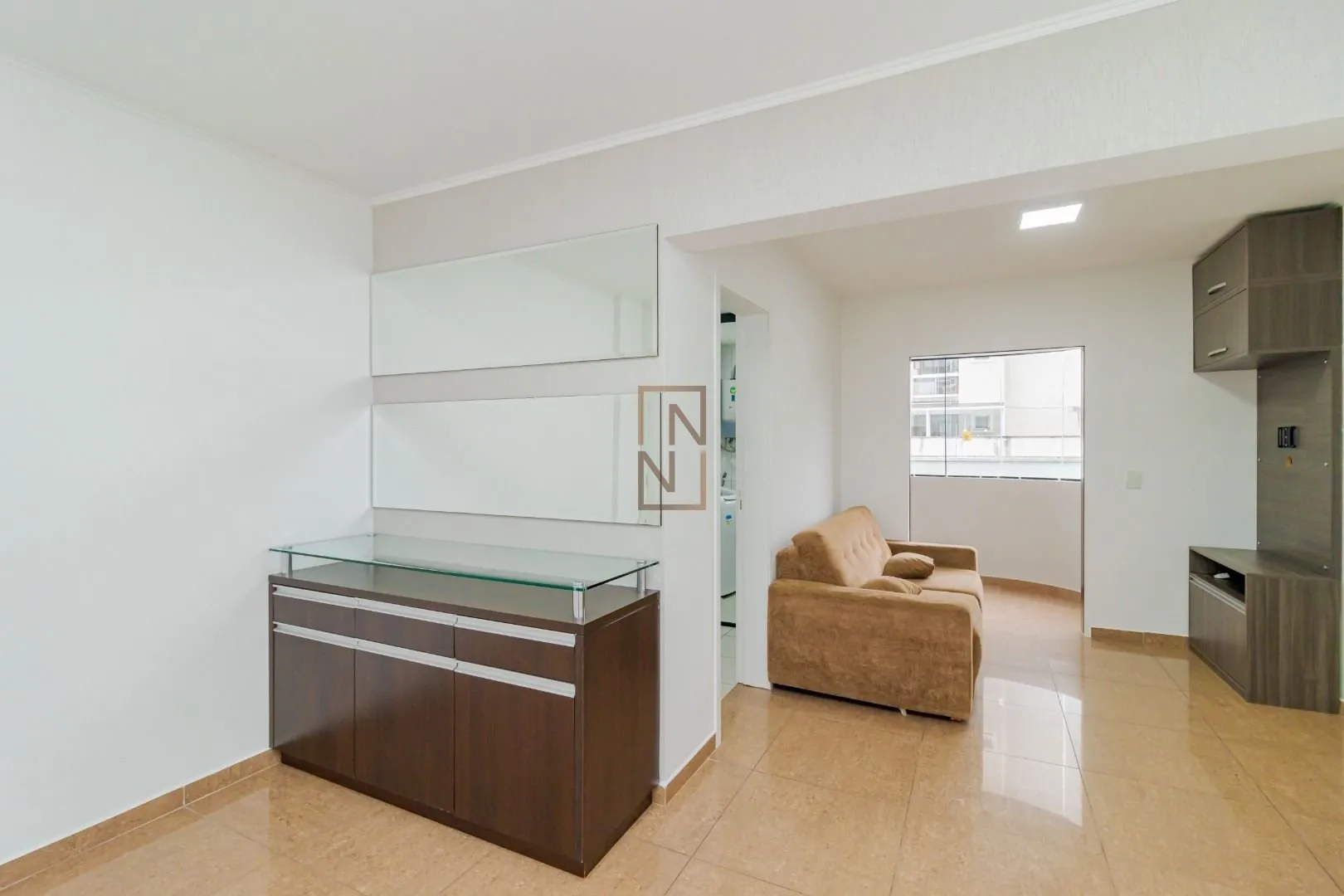 Furnished apartment, 52 m², with a washing machine