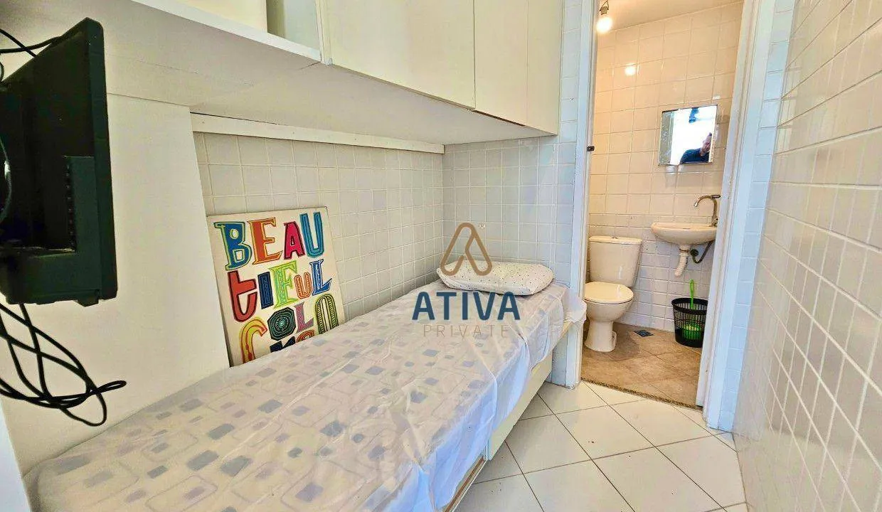 Furnished apartment with 3 bedrooms and enclosed kitchen — photo 19