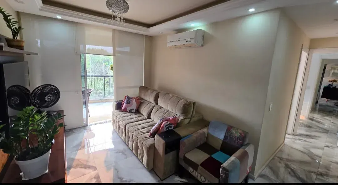 Furnished 70 m² apartment with 2 bedrooms and glass balcony — photo 2
