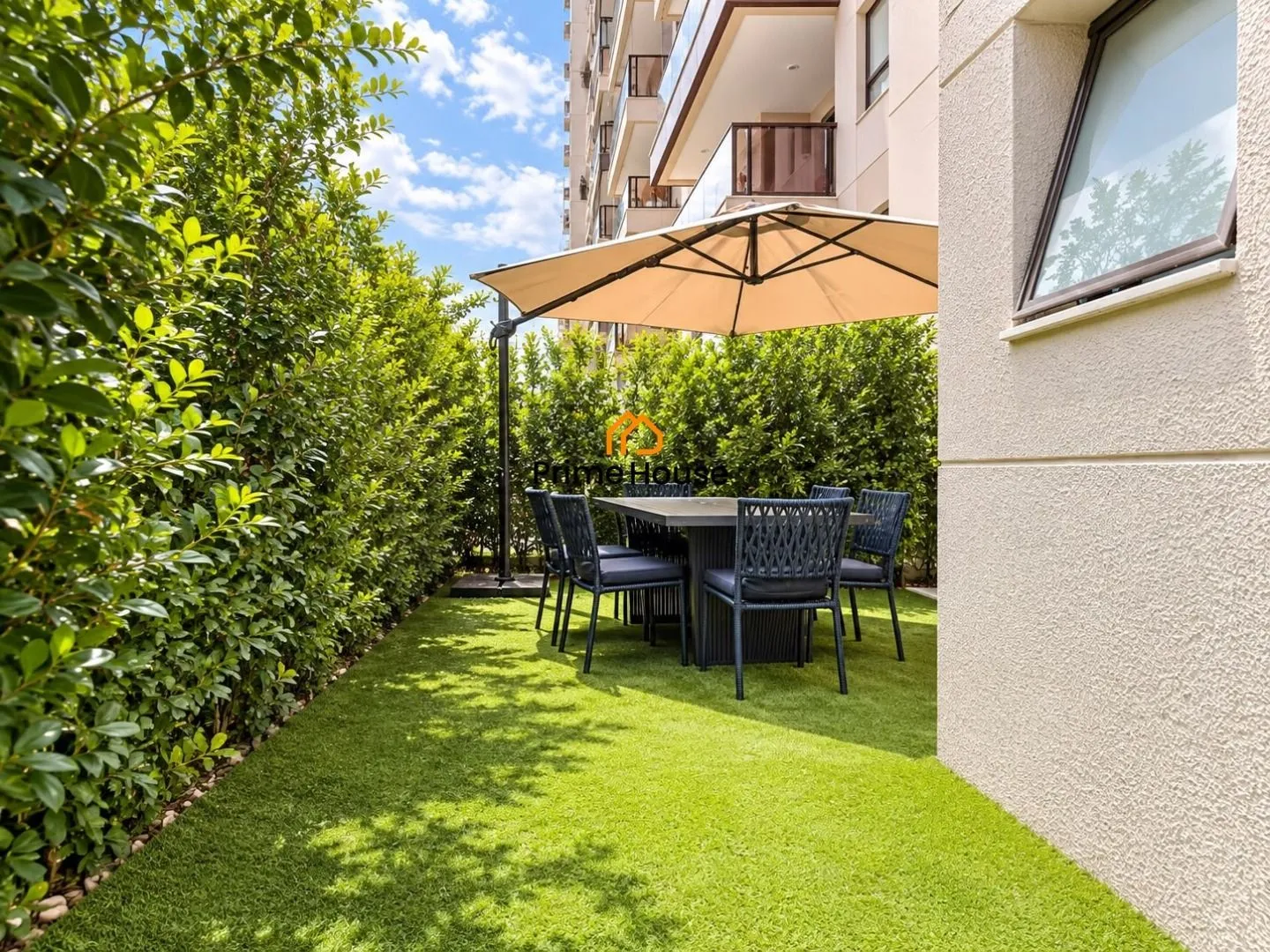 Furnished apartment, 122 m², with a washing machine — photo 3
