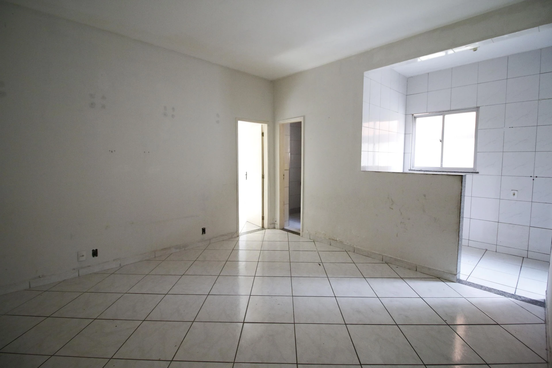1-bedroom apartment with tile floors