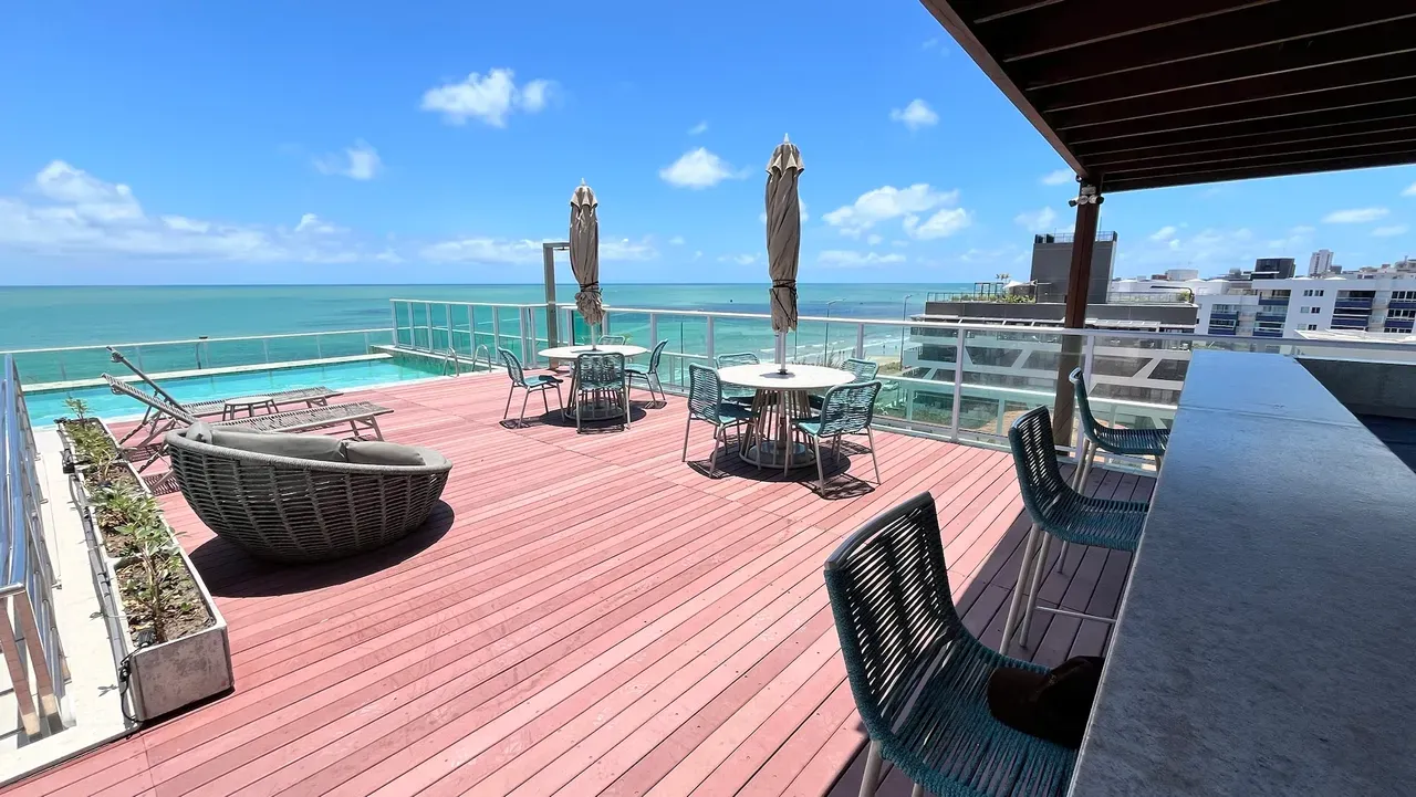 Furnished apartment, 60 m², with a water view — photo 14