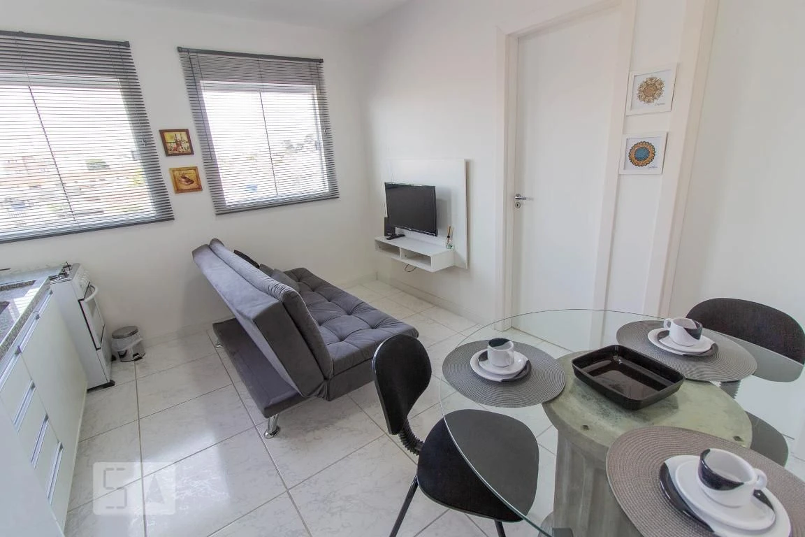 39 m² studio with a washing machine and a private BBQ — photo 12