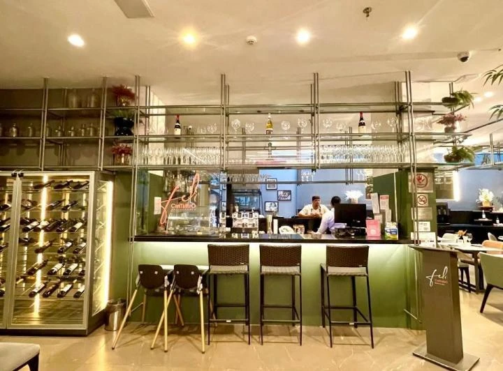 Furnished 30 m² apartment with open-plan kitchen
