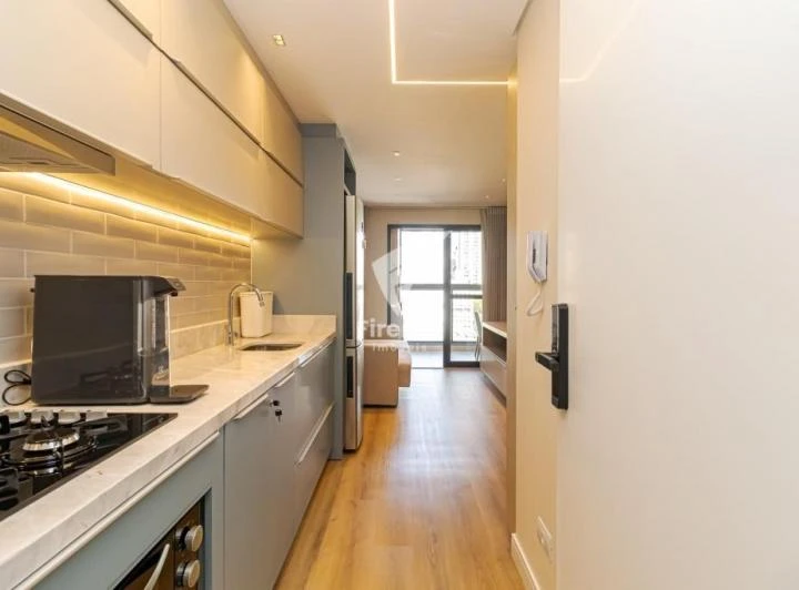 Furnished apartment with 1 bedroom and open-plan kitchen — photo 3