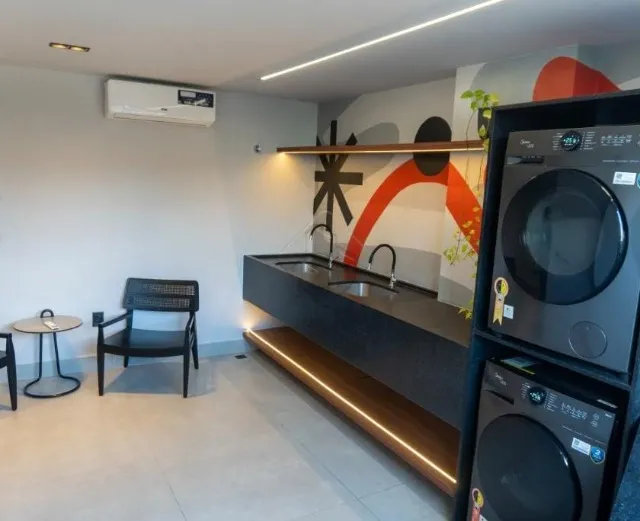 Apartamento de 2 quartos em condomínio com academia — photo 8