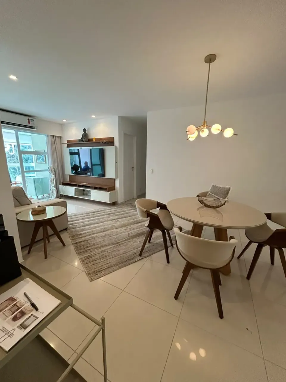 2-bedroom apartment with a glass-enclosed balcony