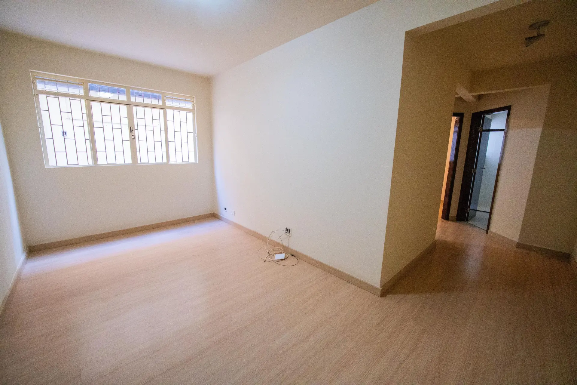 2-bedroom apartment with wood or laminate floors