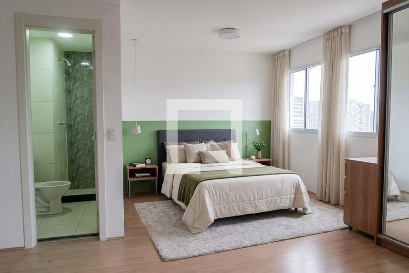 Glass-enclosed balcony in a one-bedroom apartment, 36 m² — photo 5