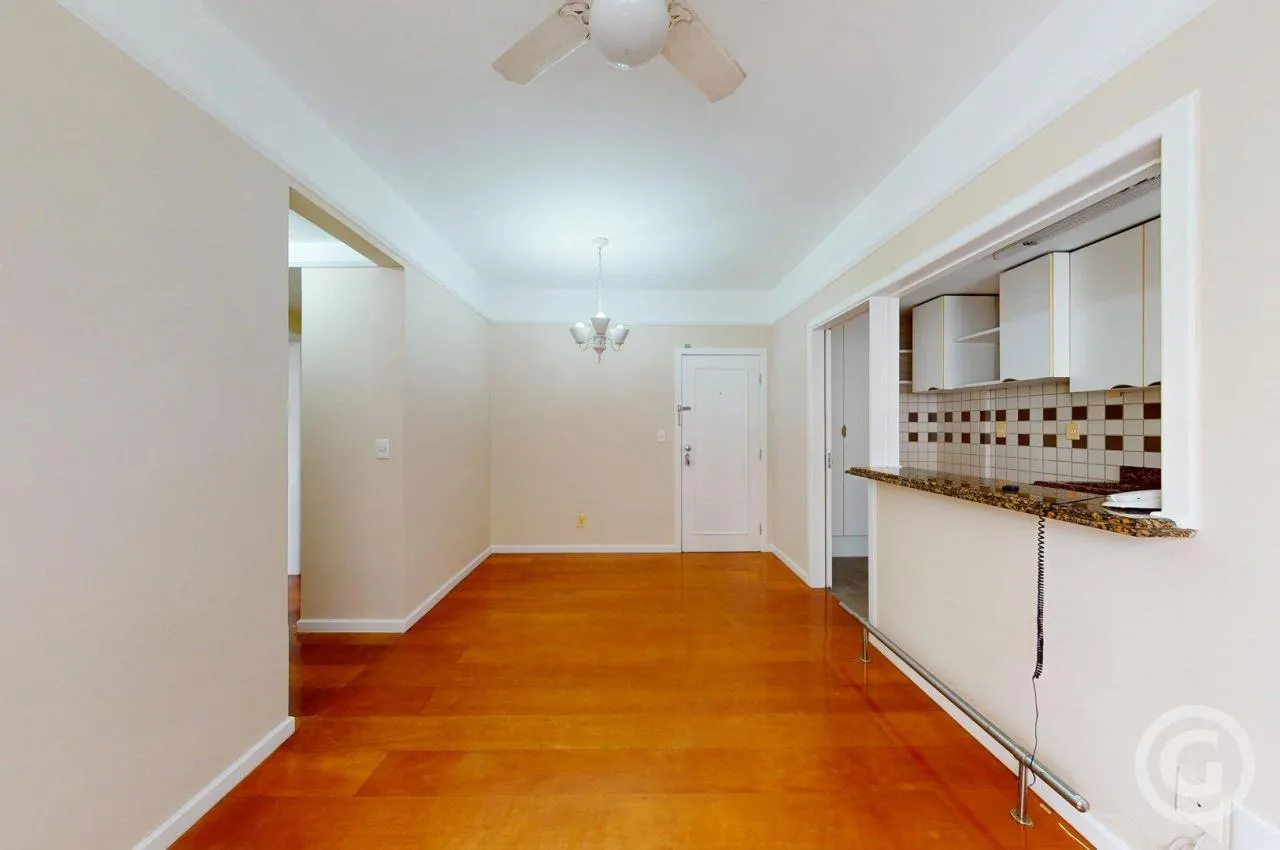 Water view in a one-bedroom apartment, 43 m²