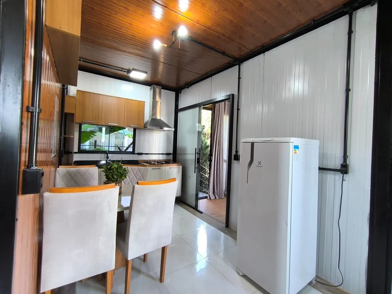 Mountain view in a one-bedroom house, 36 m² — photo 17