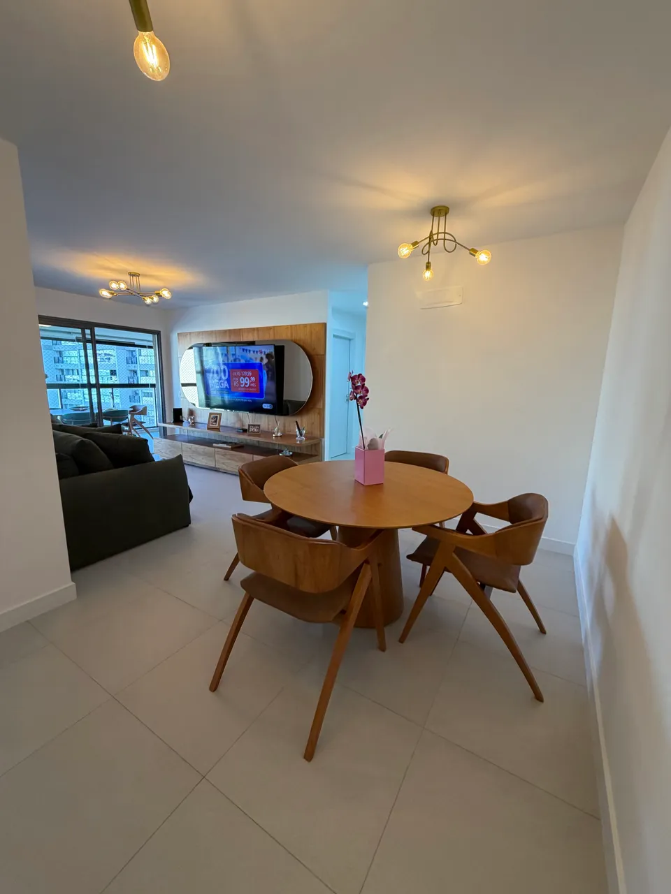 Apartamento mobiliado com 3 quartos e cozinha fechada — photo 5