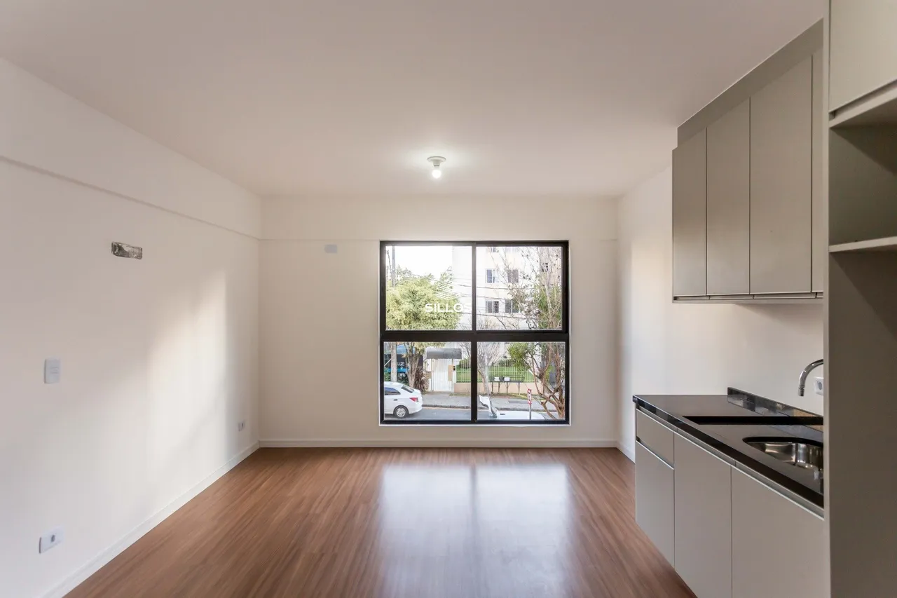 1-bedroom apartment with 42 m² and a compact kitchenette — photo 3