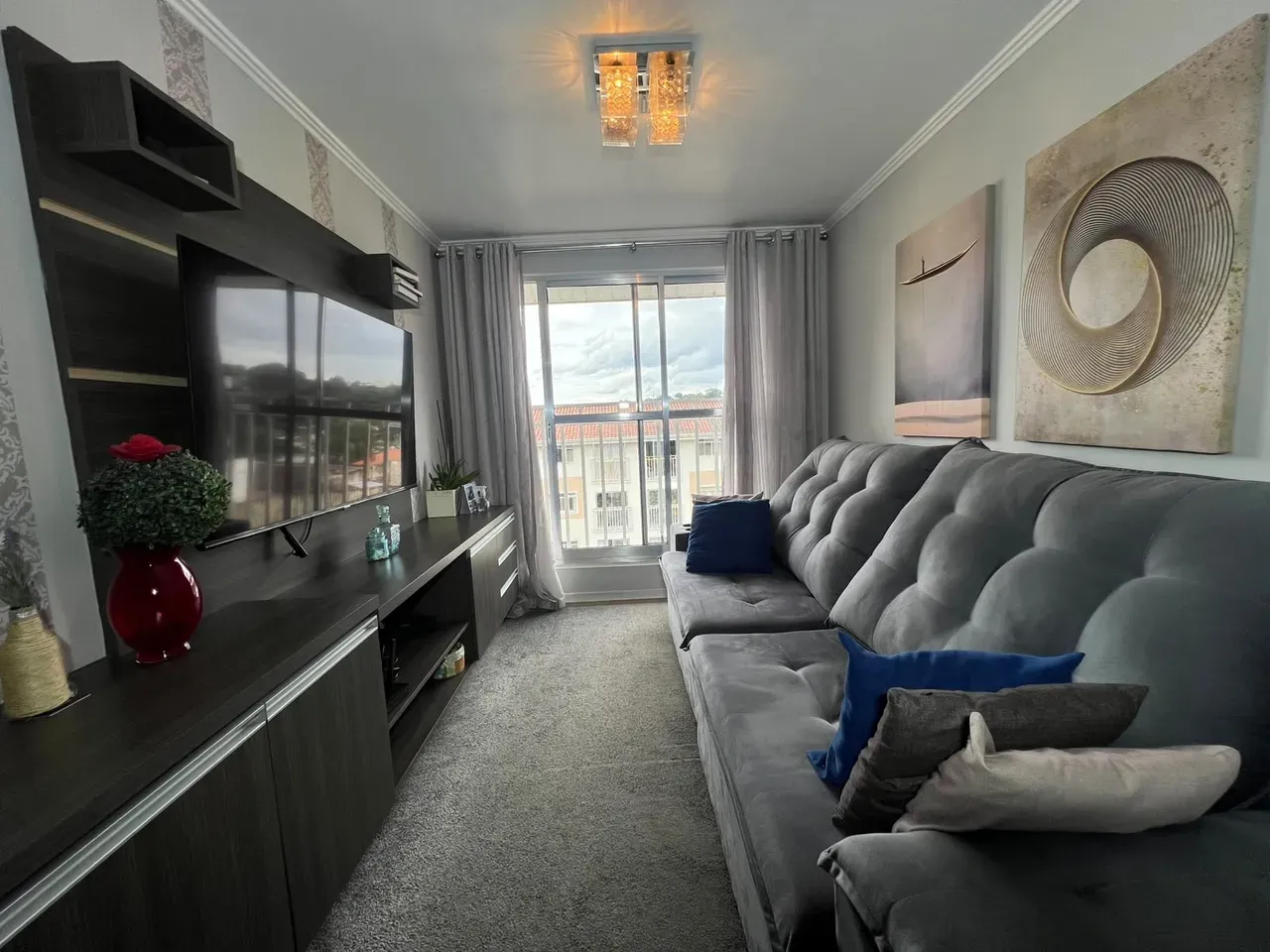Furnished apartment, 59 m², with a washing machine — photo 10