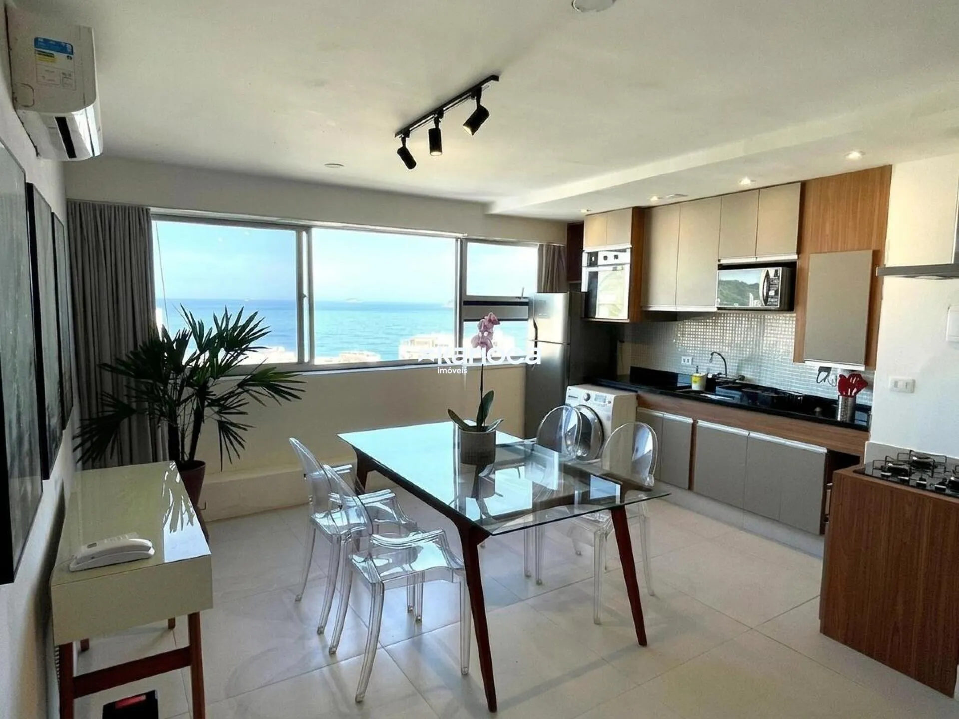 Furnished 52 m² apartment with 1 bedroom and parking
