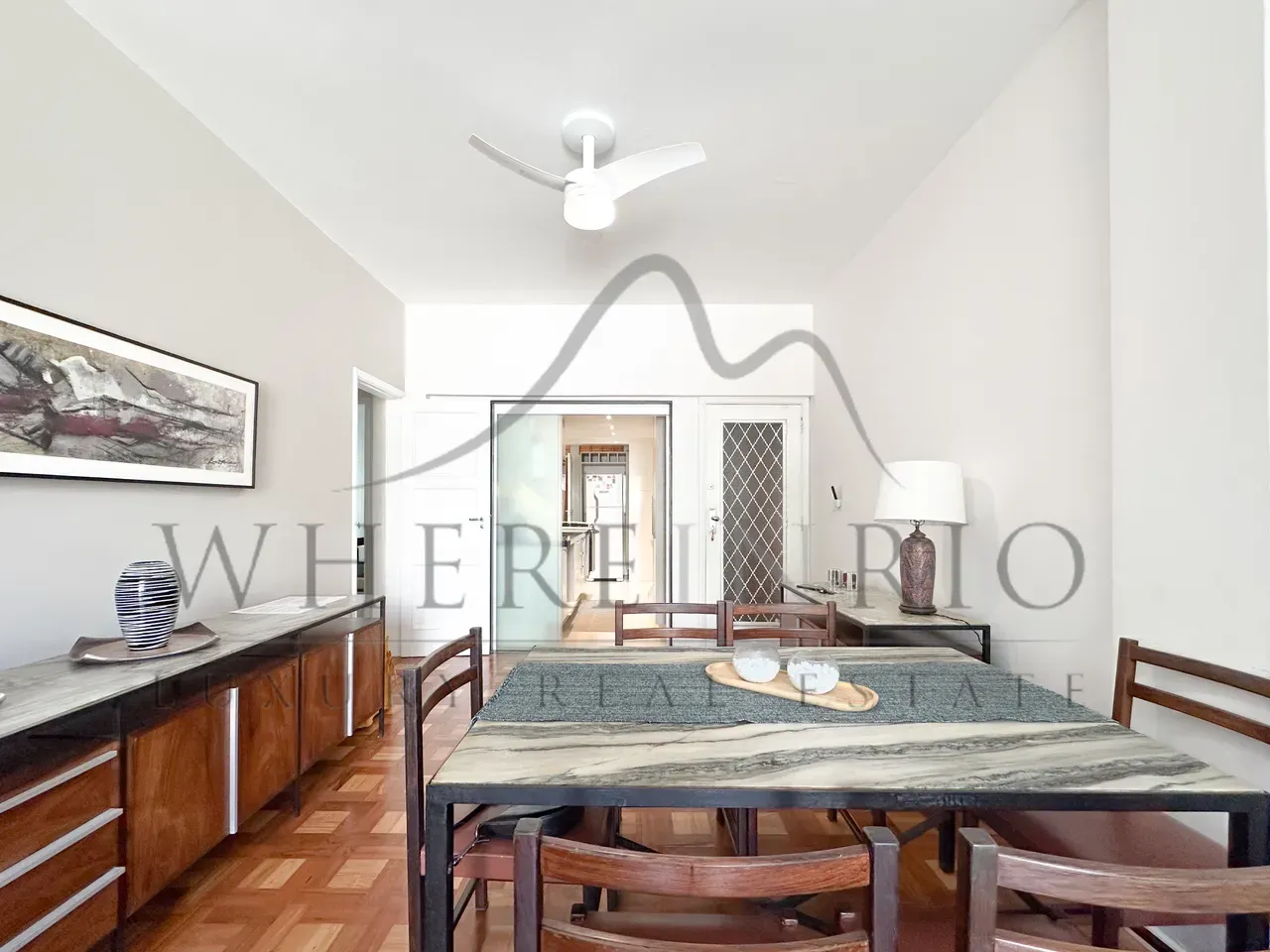 Furnished apartment, 78 m², with a washing machine — photo 9