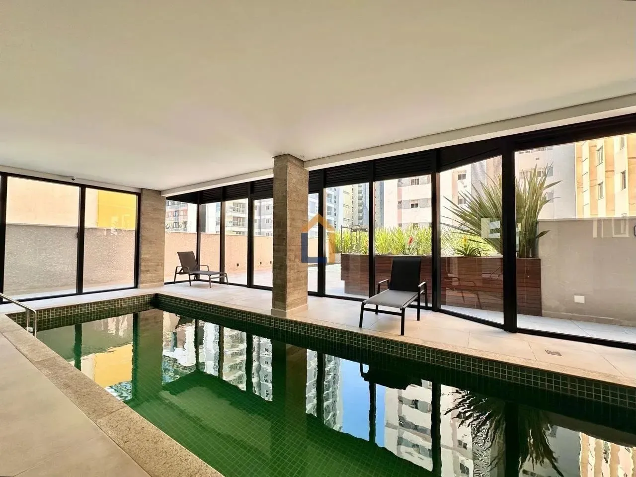 Furnished 26 m² apartment with a glass shower box — photo 39