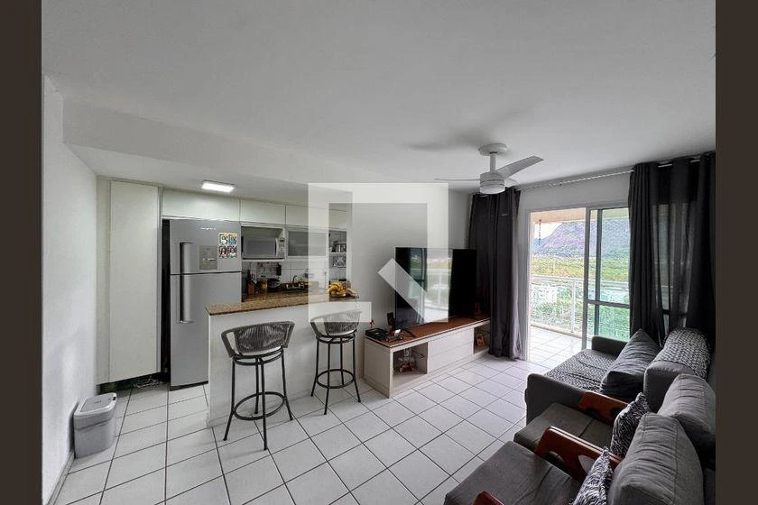 Furnished apartment, 68 m², with a mountain view