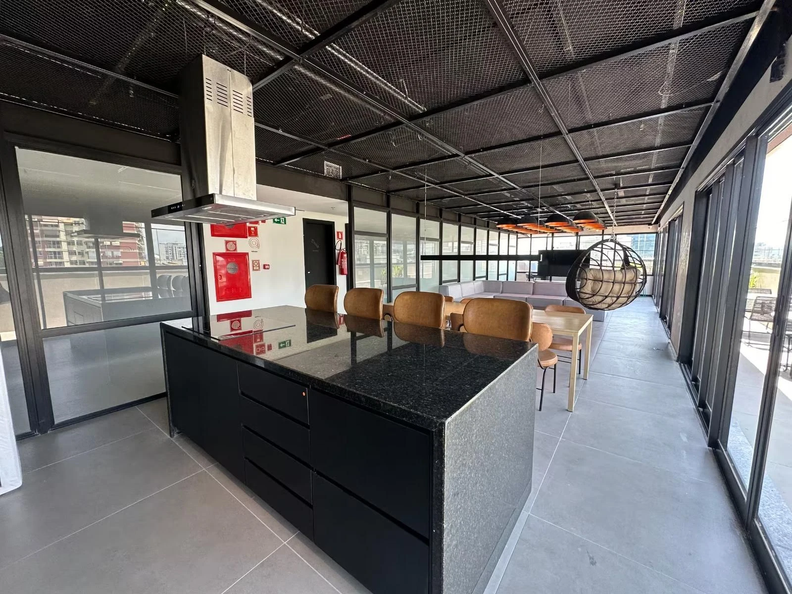 Monoambiente amueblado en edificio con gimnasio — photo 28