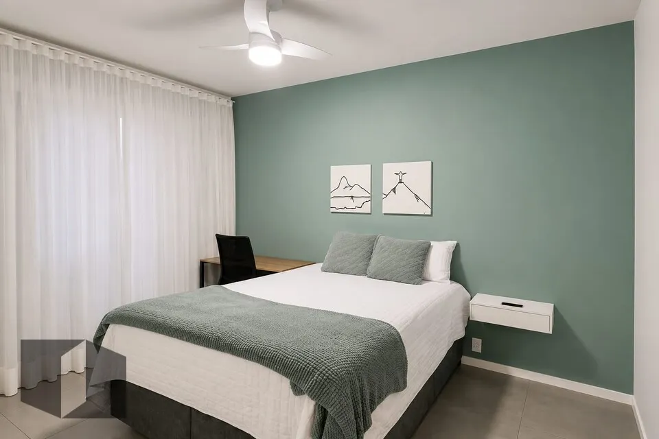 Furnished apartment with 2 bedrooms and 2 bathrooms — photo 4
