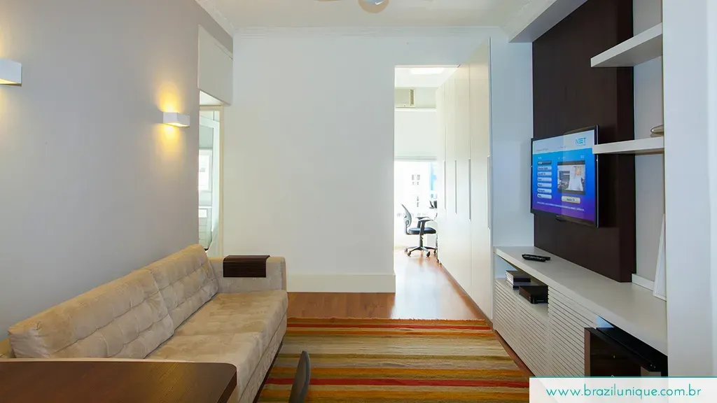 Apartamento mobiliado de 1 quarto com cozinha americana — photo 10