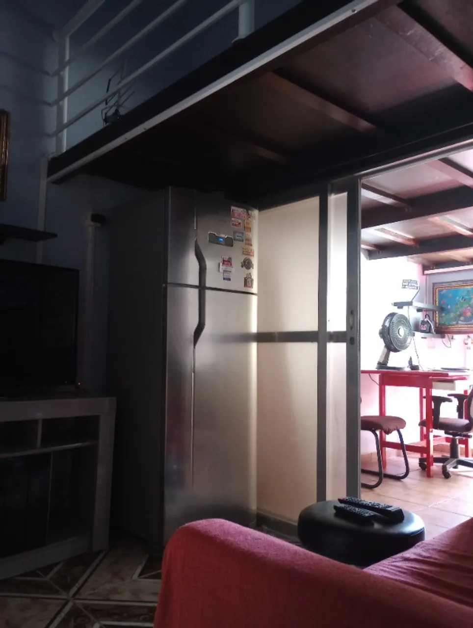 Furnished studio with 1 bedroom and a balcony — photo 12