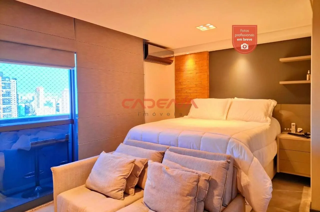 Оздоблений студіо 57 м² з 1 спальнею та балконом із склом — photo 6