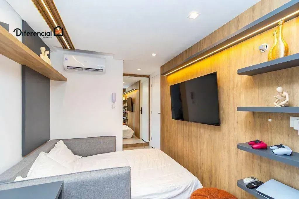 Estudio de 43 m² con 1 dormitorio y cocina abierta — photo 27