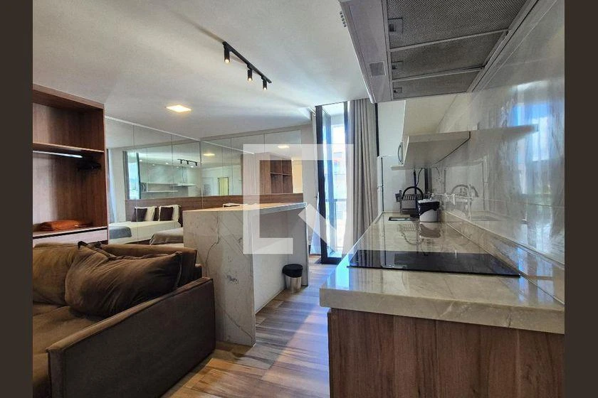 Apartamento de 1 quarto com churrasqueira na varanda — photo 11