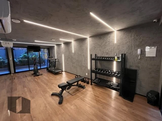 Apartamento mobiliado de 1 quarto em condomínio com sauna — photo 23